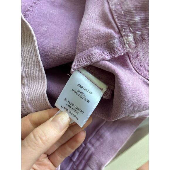 NWOT Hyacinth House LILAC STRETCH DENIM JUNIPER MINI DRESS, XS $160 - Picture 7 of 8